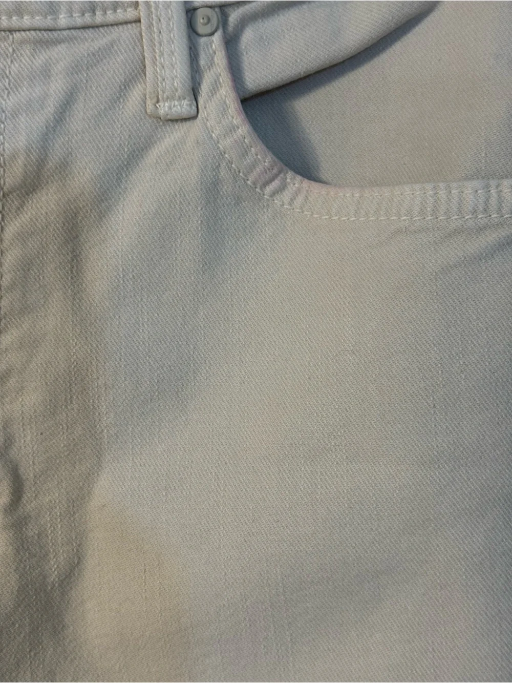 MOTHER The Ditcher Crop Chalk It Up Jeans Size 28